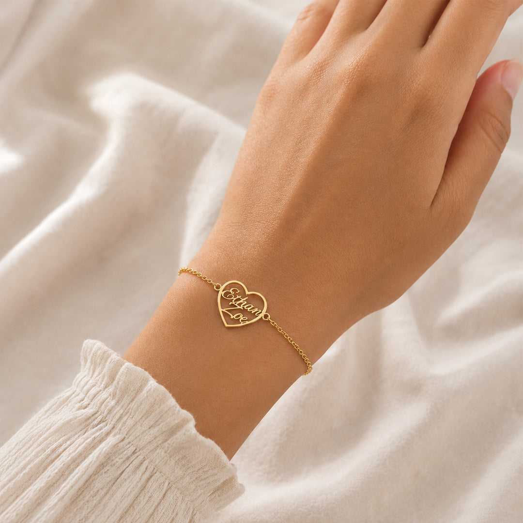 Love Inscribed Name Bracelet