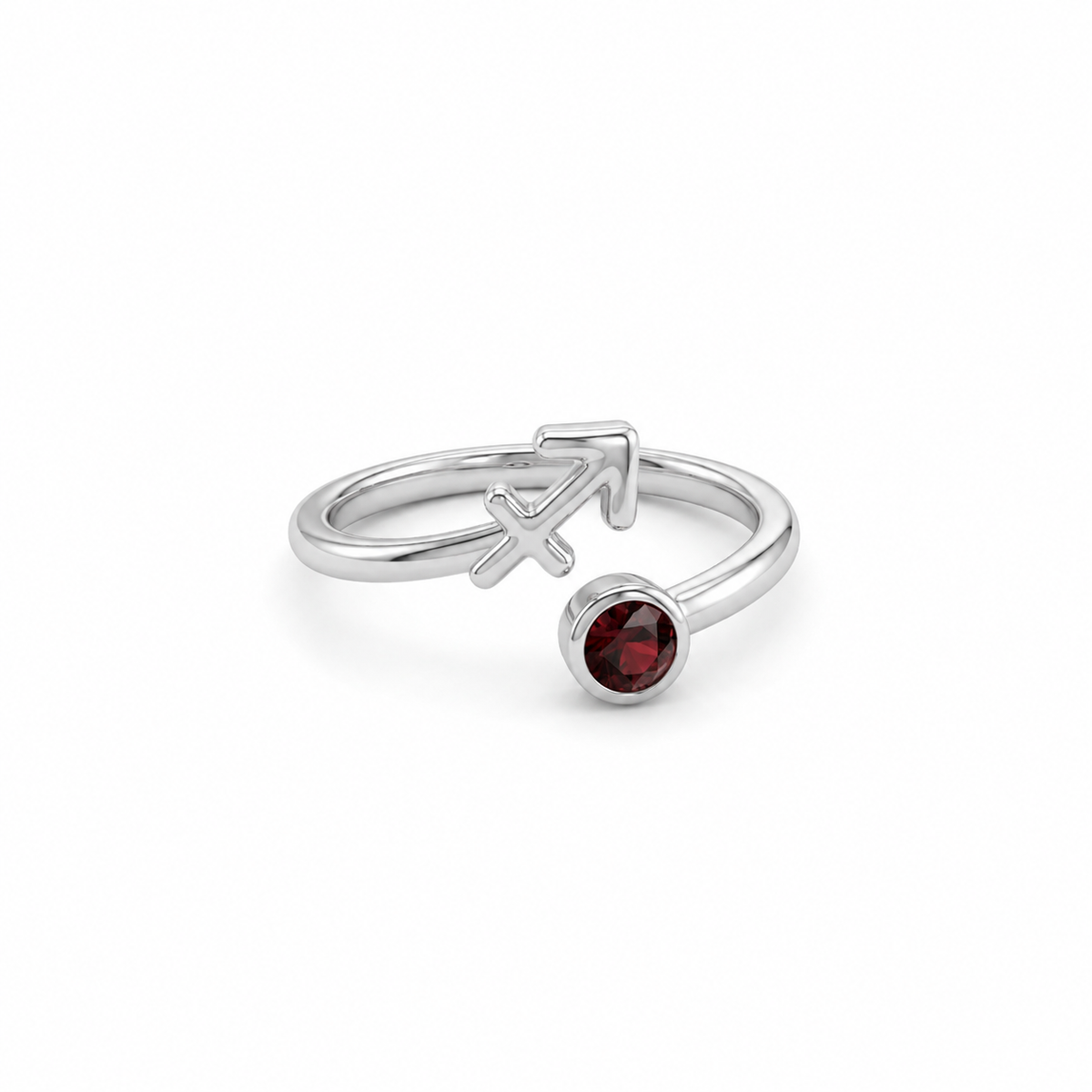 Zodiac Harmony Birthstone Ring