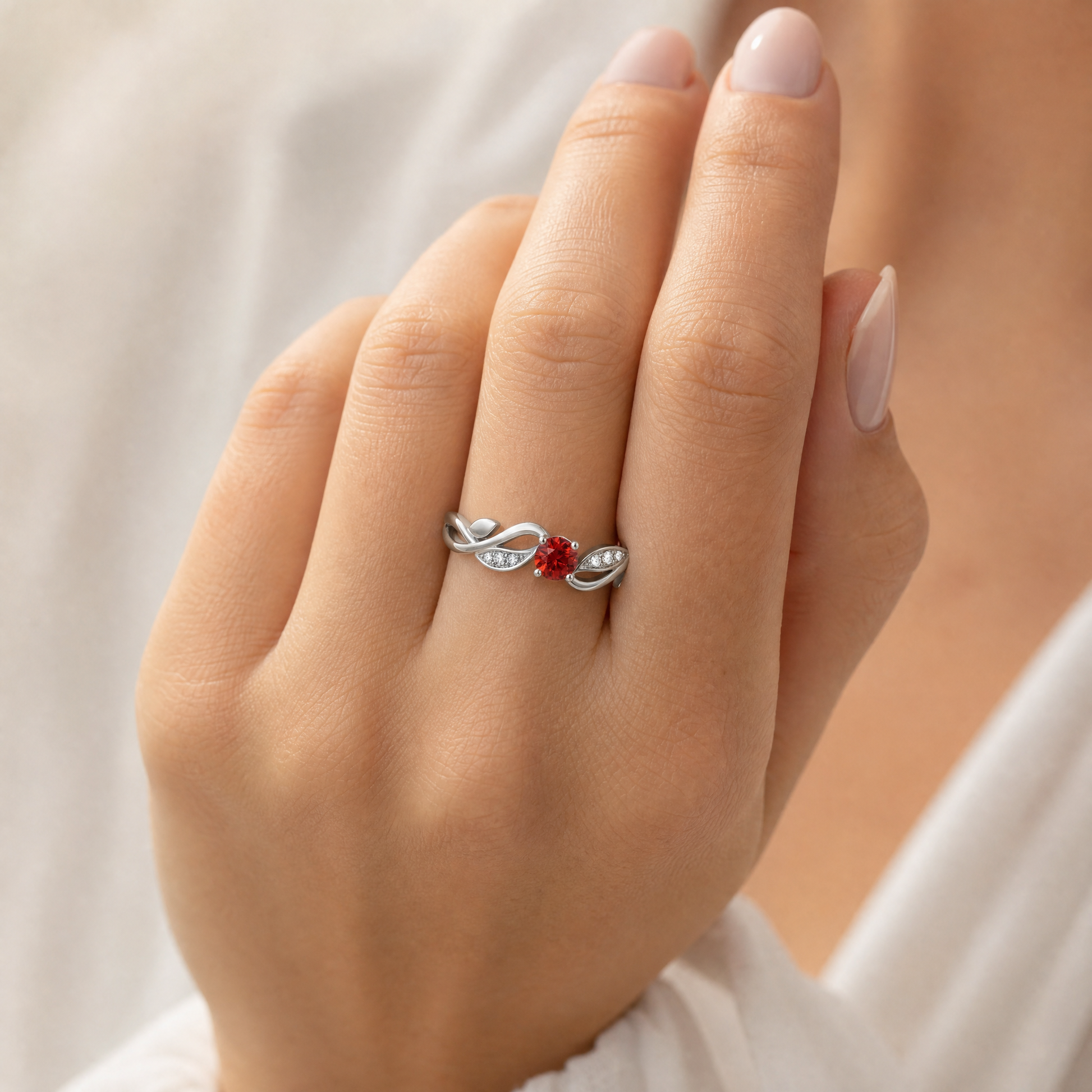 Infinity Accent Ring