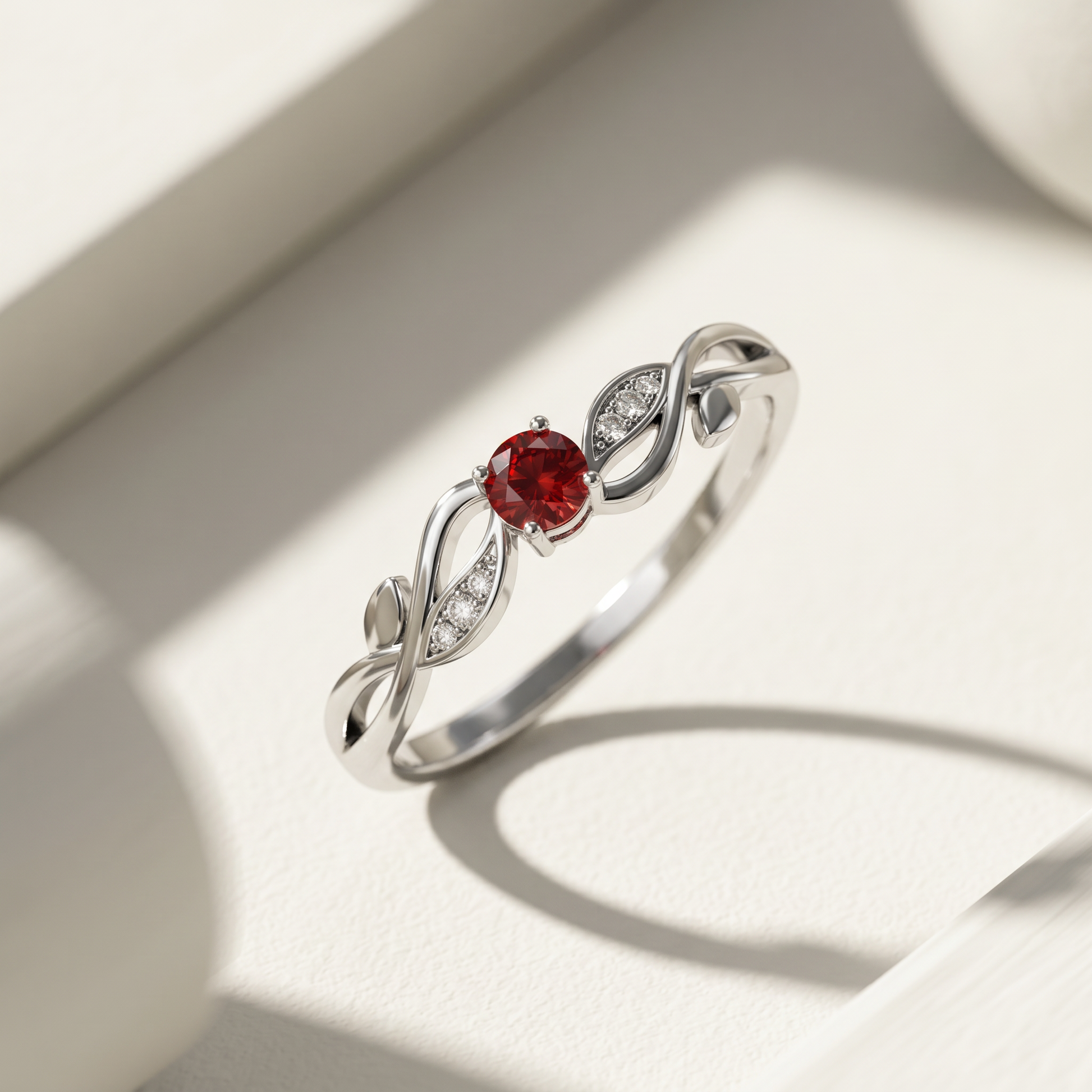 Infinity Accent Ring