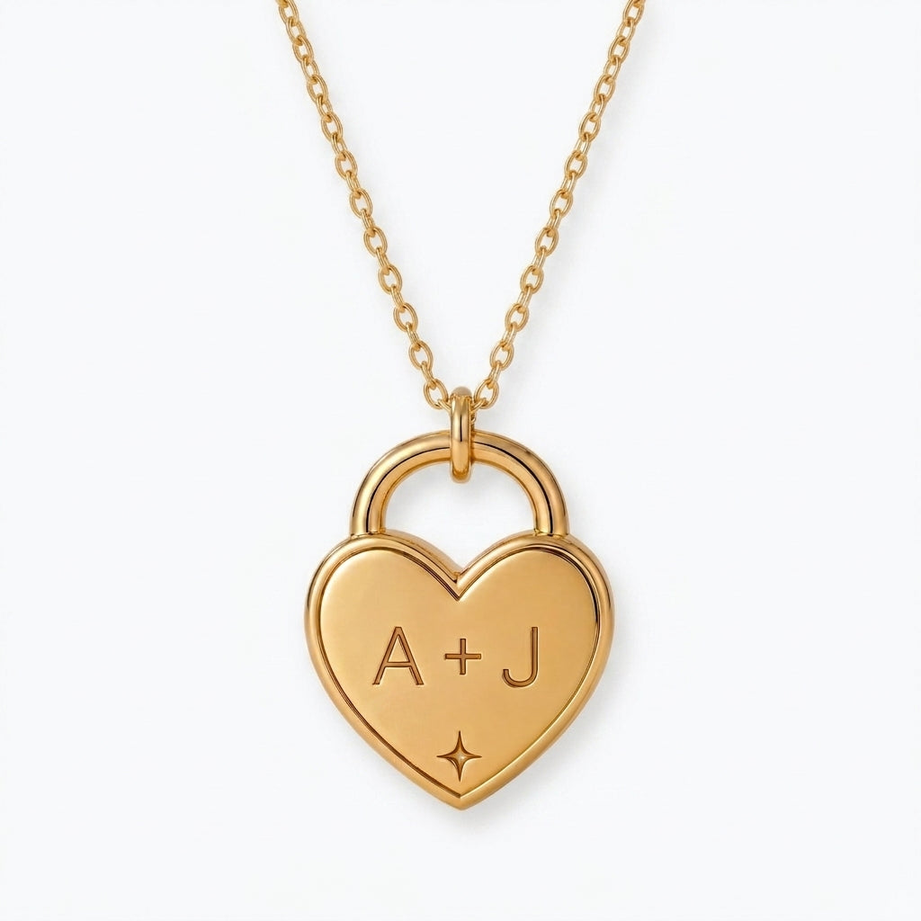 Heart Lock Necklace
