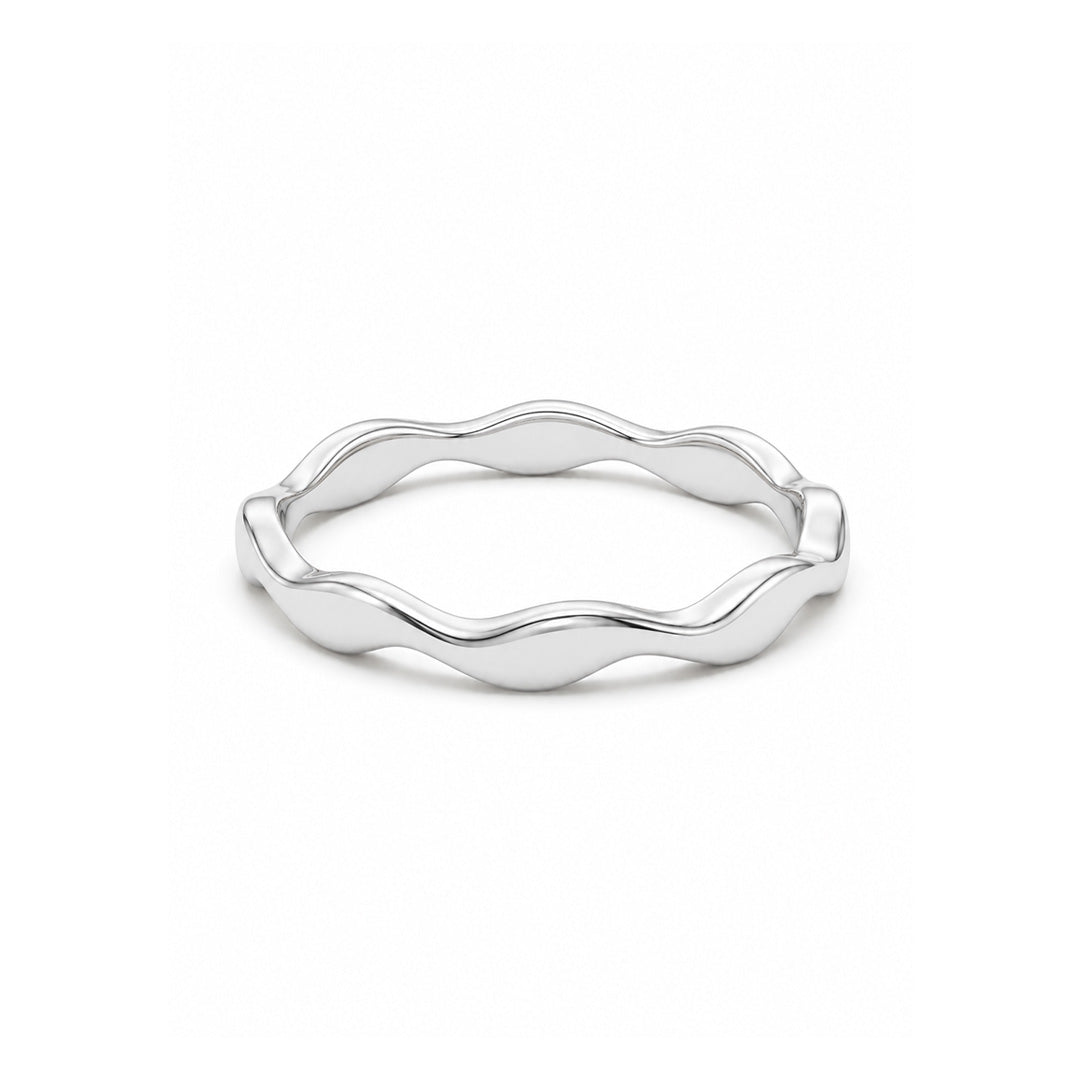 Wave Band Ring