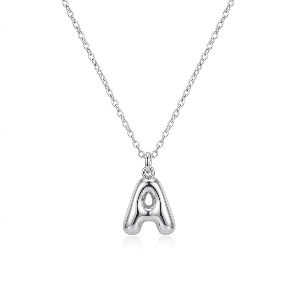 Initial Bubble Necklace