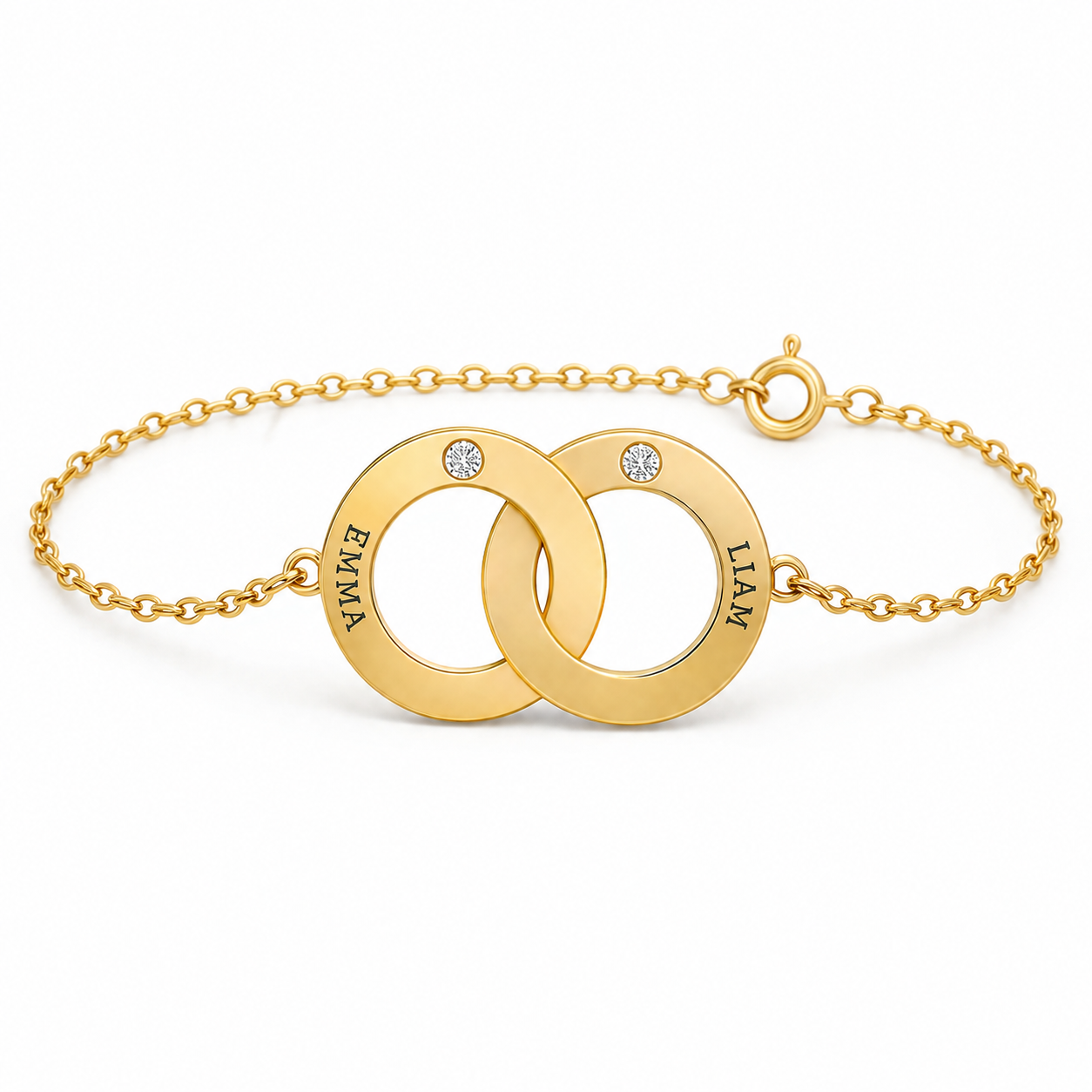 Celestial Circle Stone Bracelet