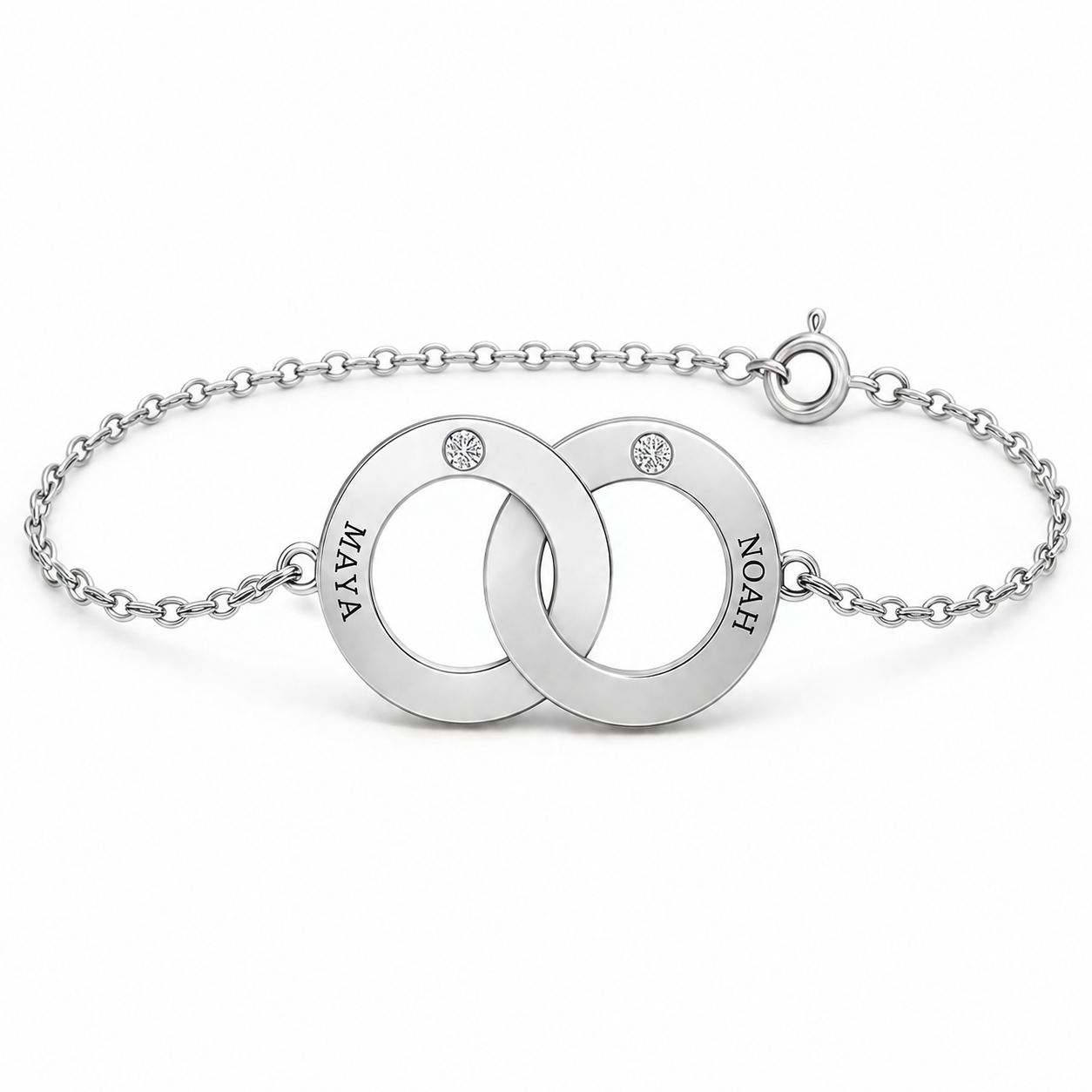 Celestial Circle Stone Bracelet