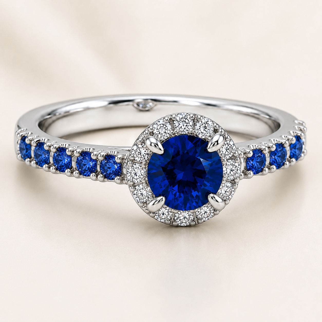 Celeste Vintage Ring With Birthstone