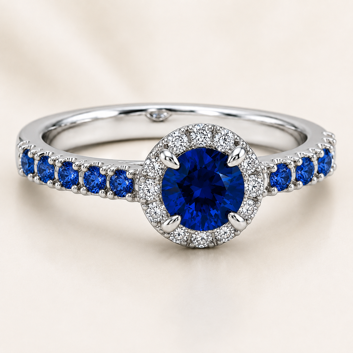 Celeste Vintage Ring With Birthstone