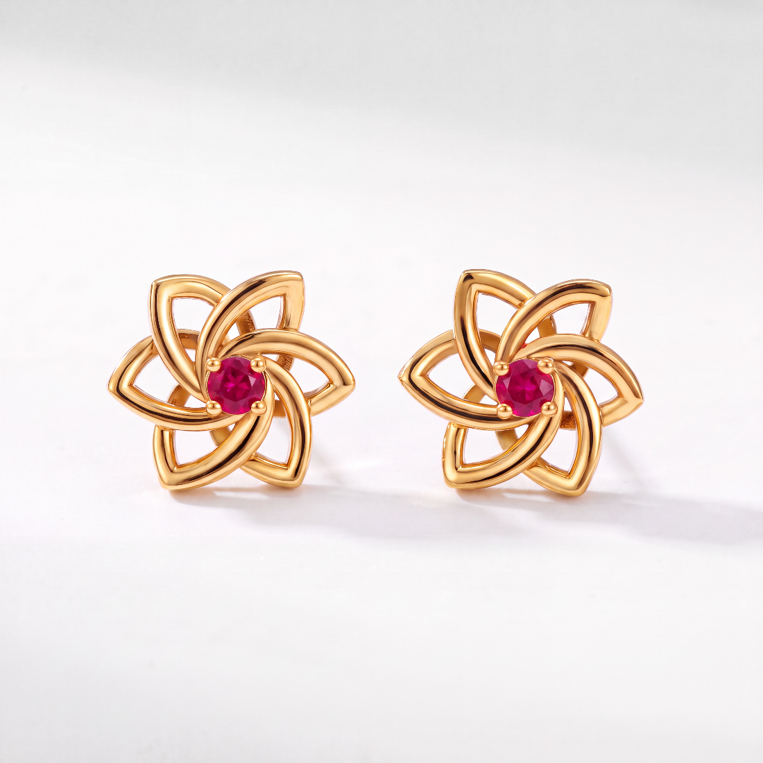 Celtic Knot Star Earrings