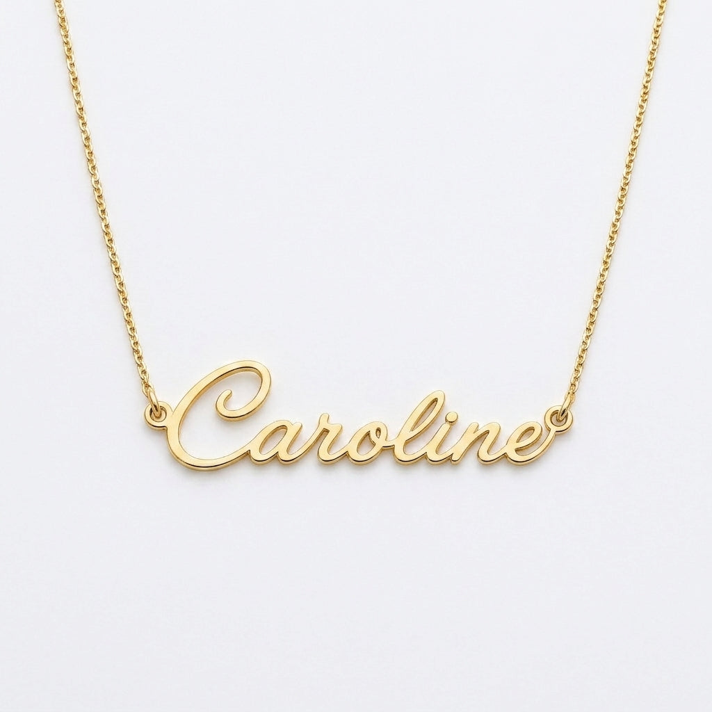 Carrie Style Name Necklace