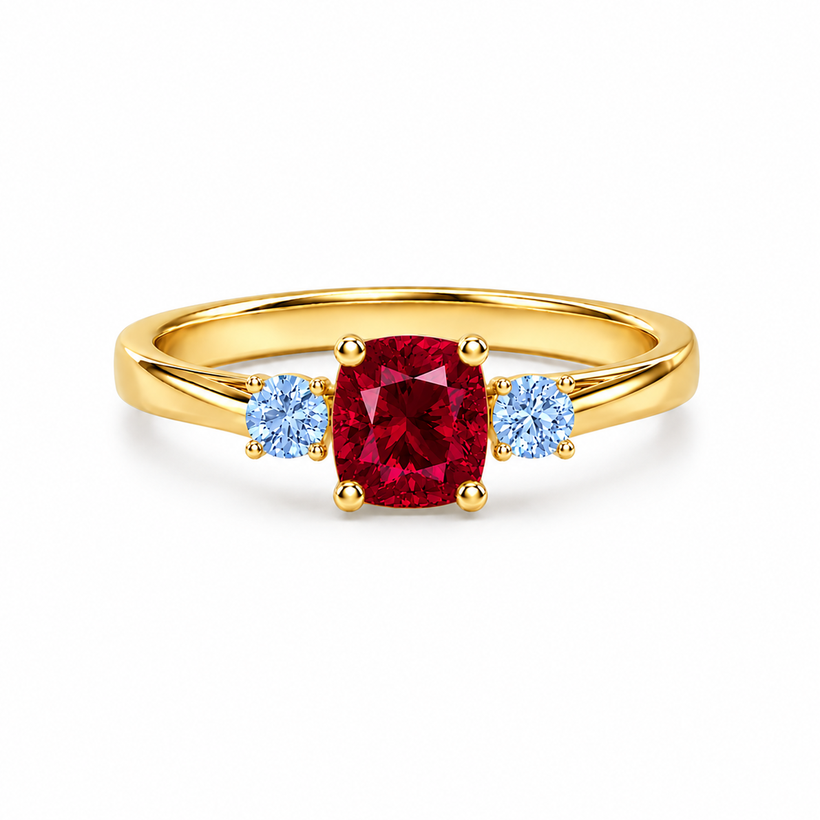 Cushion Cut Ring