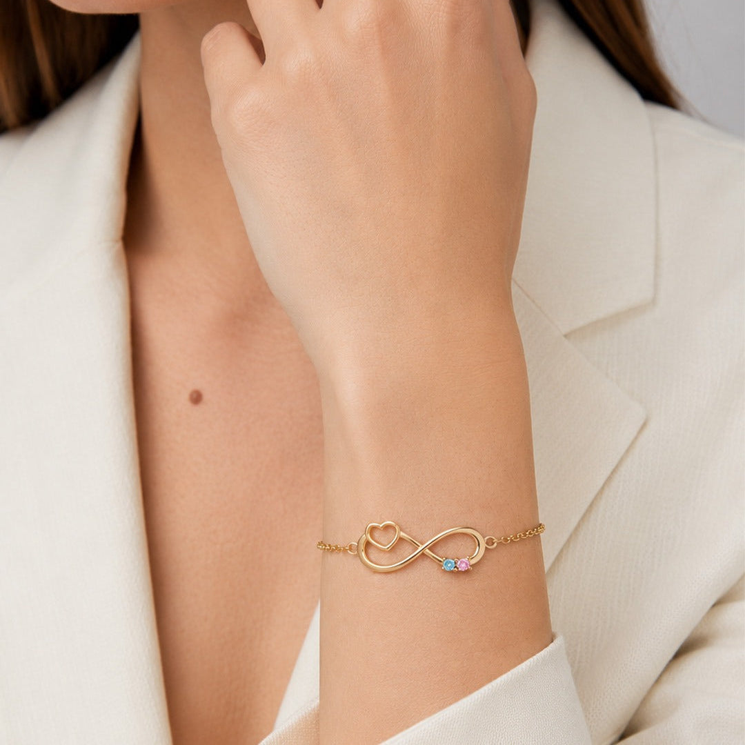 Infinity Heart Bracelet