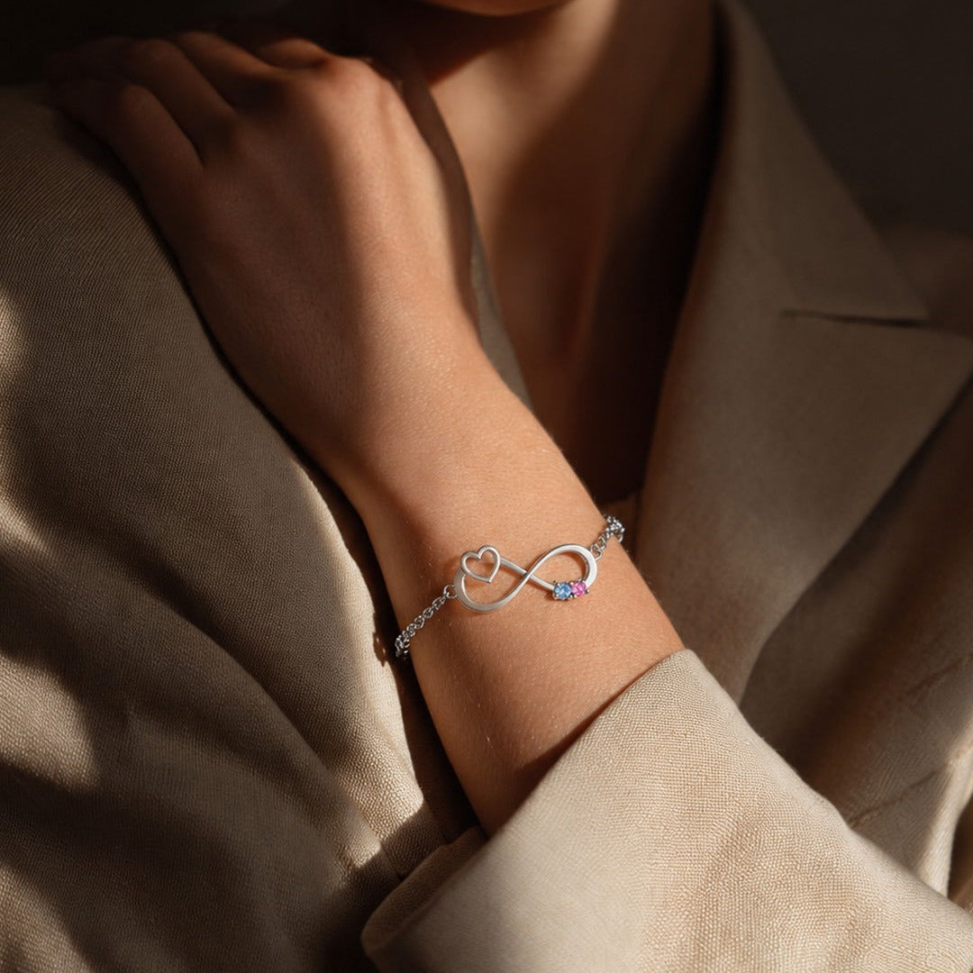 Infinity Heart Bracelet