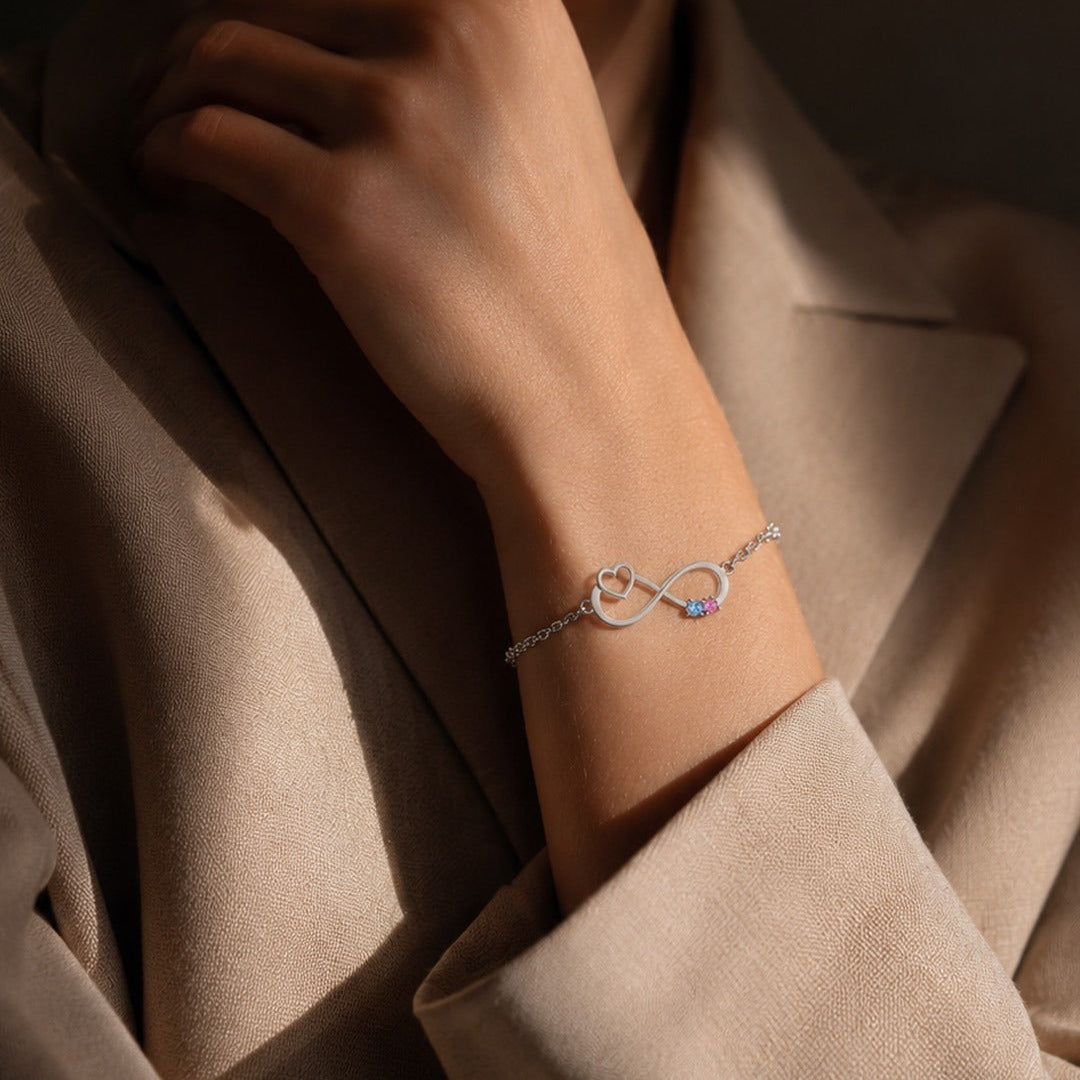 Infinity Heart Bracelet