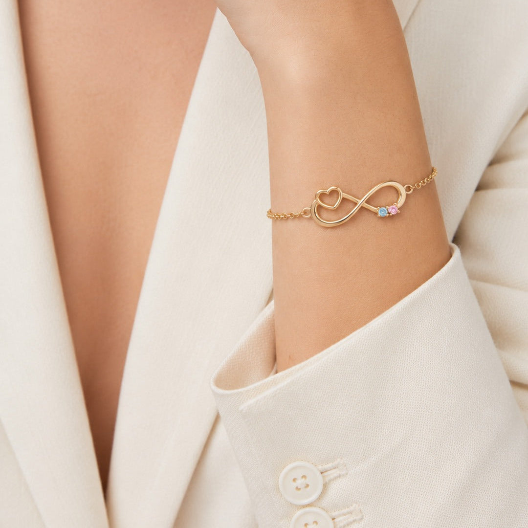 Infinity Heart Bracelet