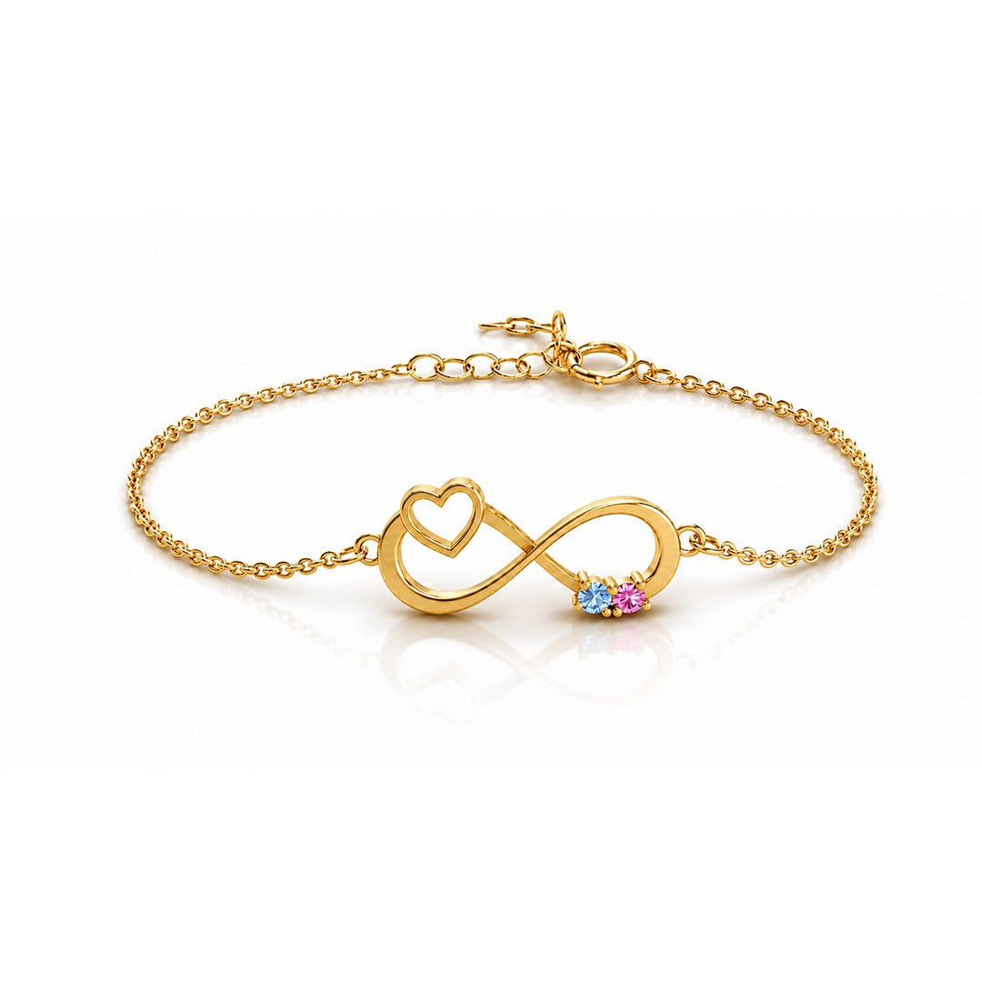 Infinity Heart Bracelet