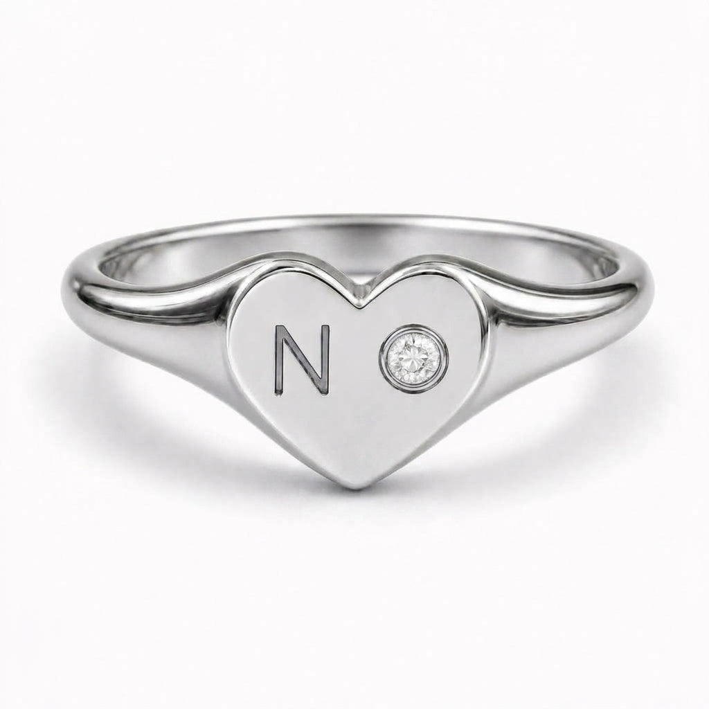 Heart Signet Ring