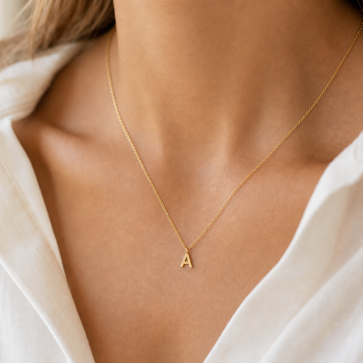 Classic Initial Necklace