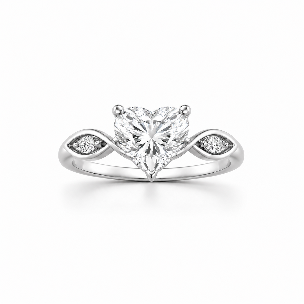 Heart and Marquise Ring