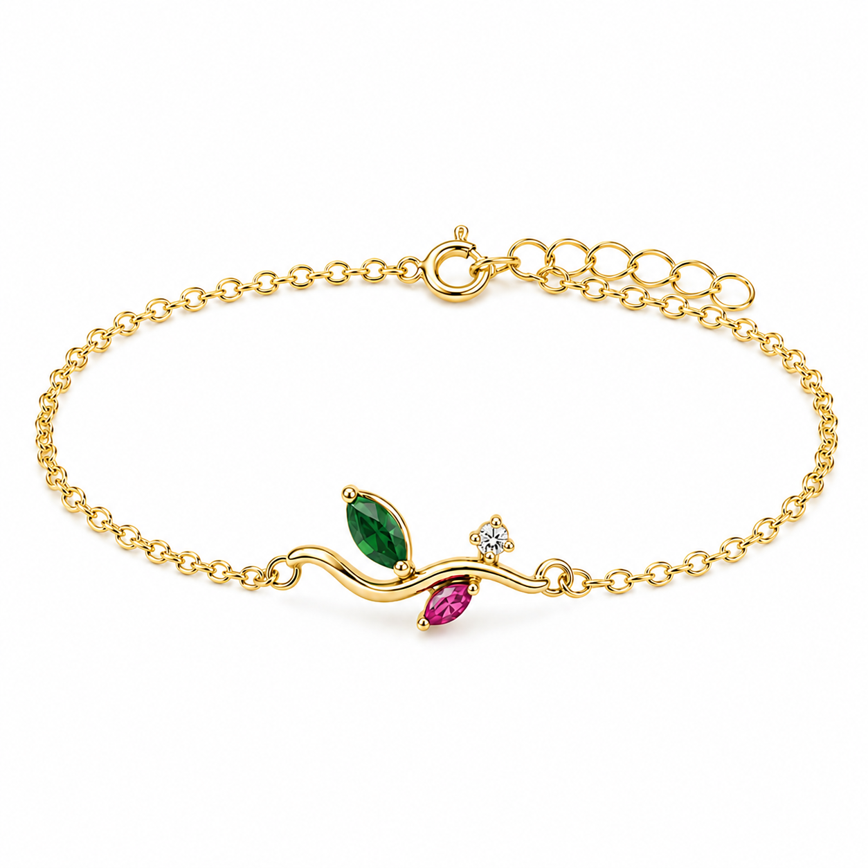 Floral Marquise Bracelet