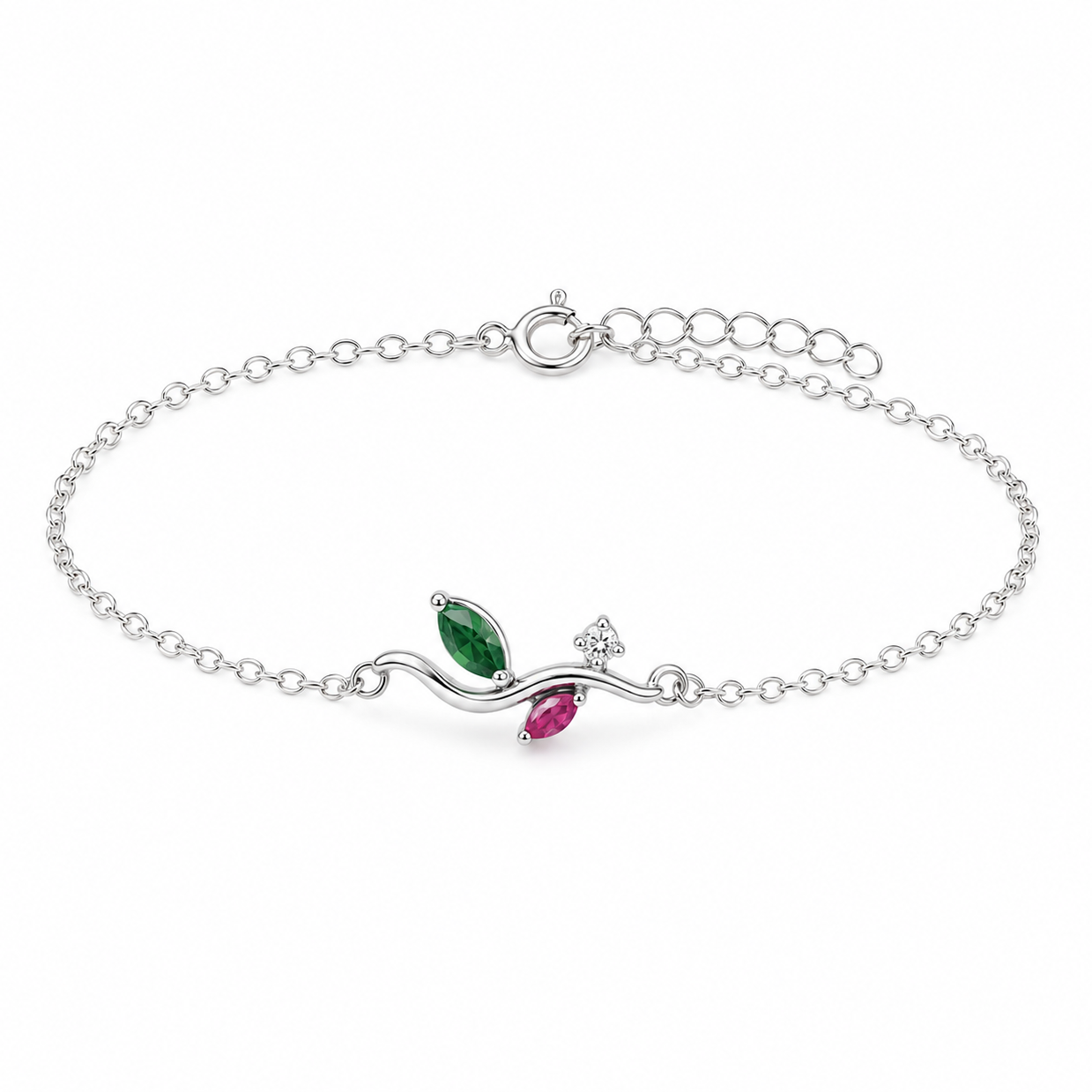 Floral Marquise Bracelet