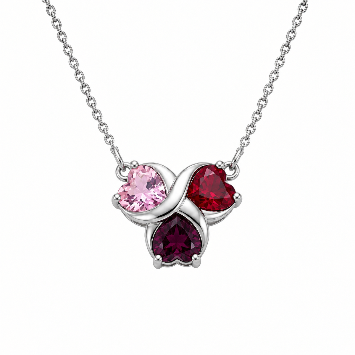 Love’s Embrace Birthstone Pendant