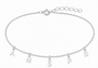 Multi Initial Charm Bracelet