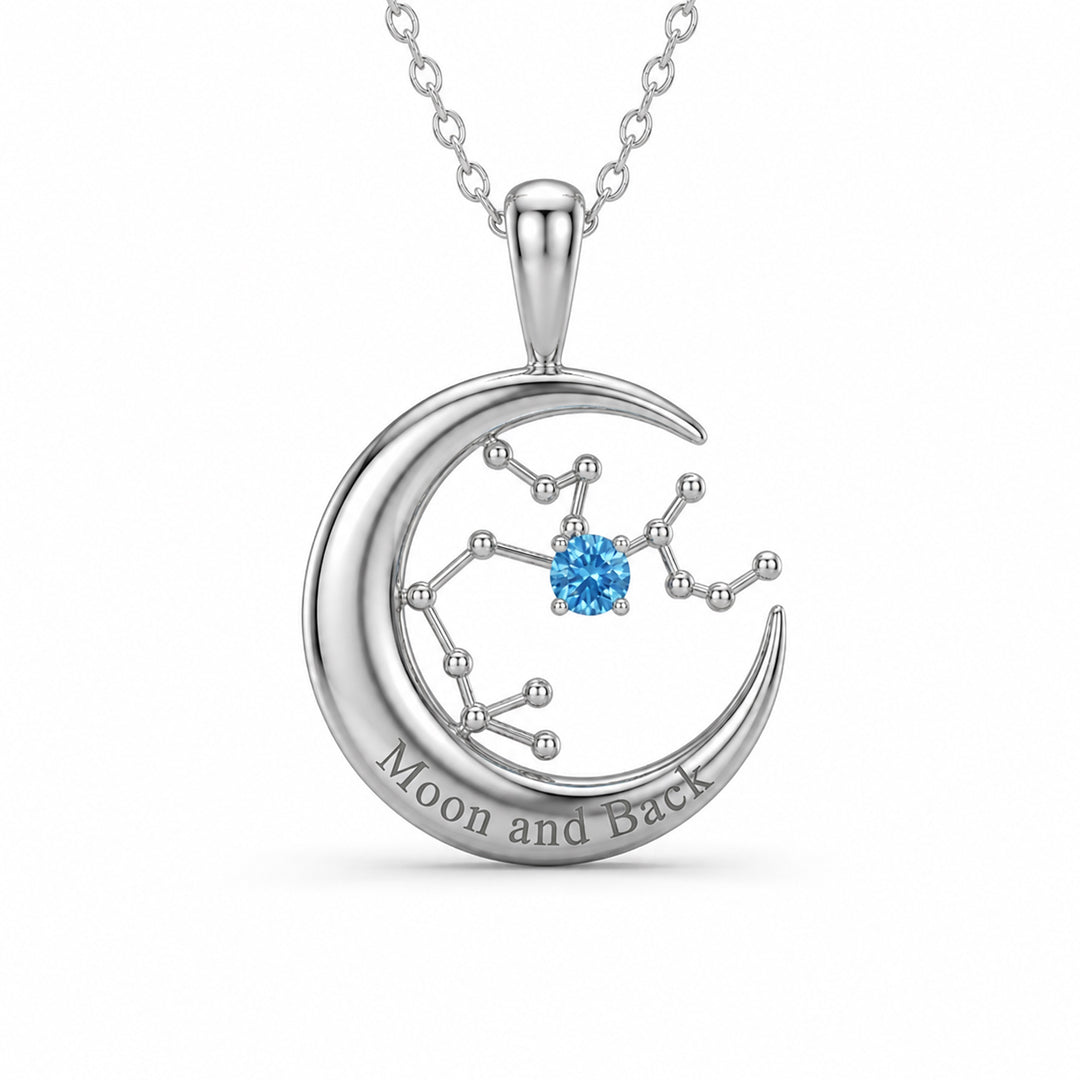 Moonlight Constellation Gemstone Necklace