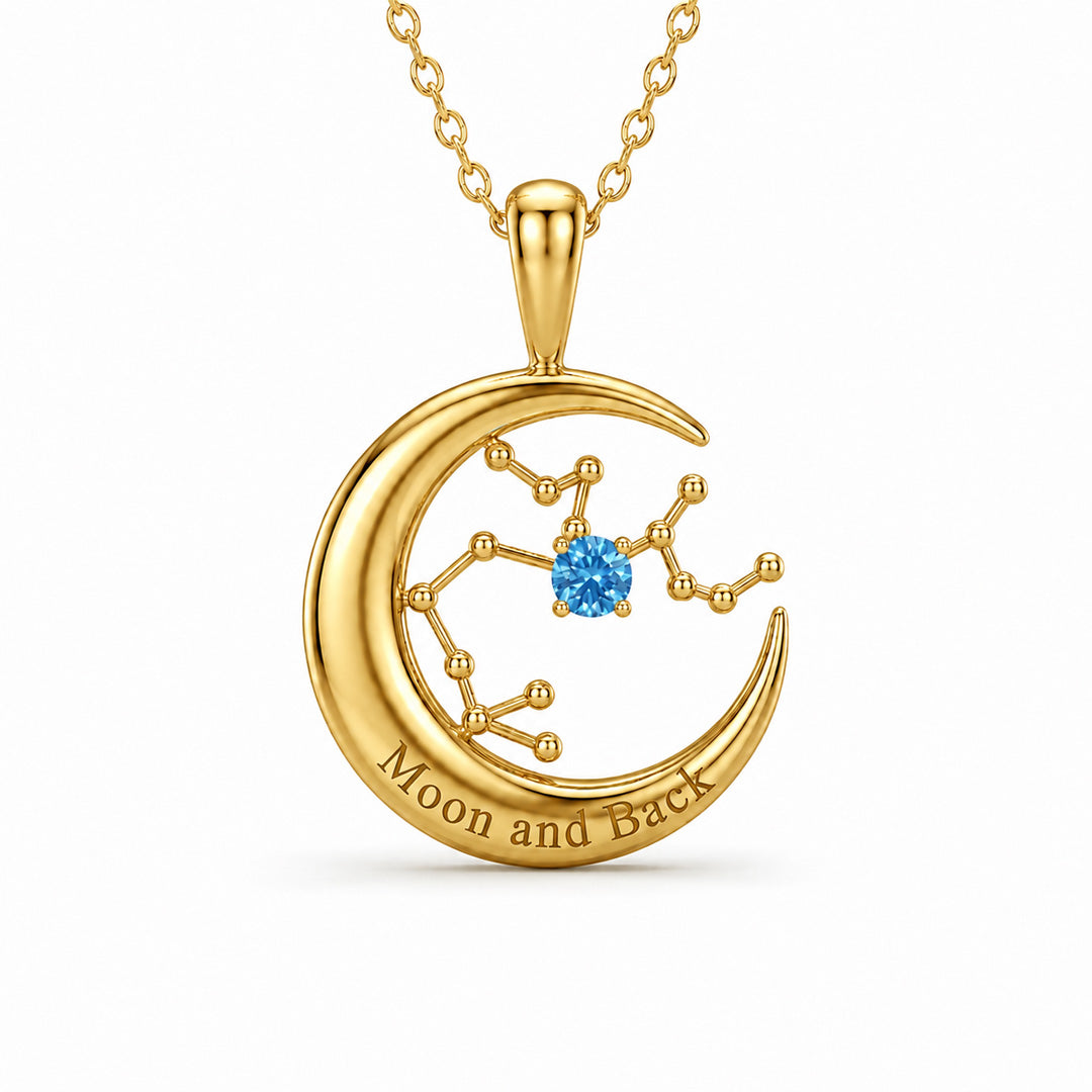 Moonlight Constellation Gemstone Necklace