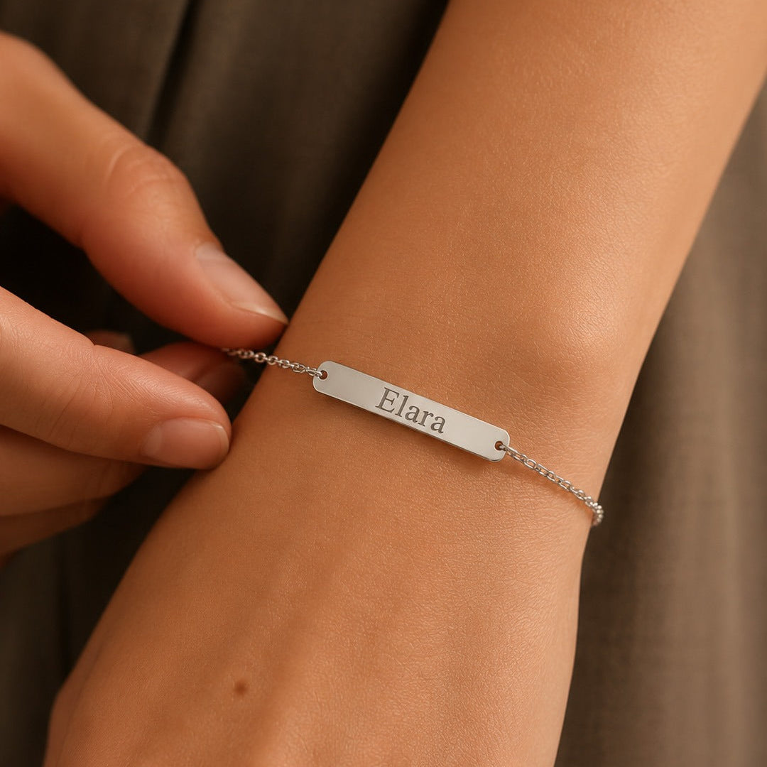 Custom Name Chain Bracelet
