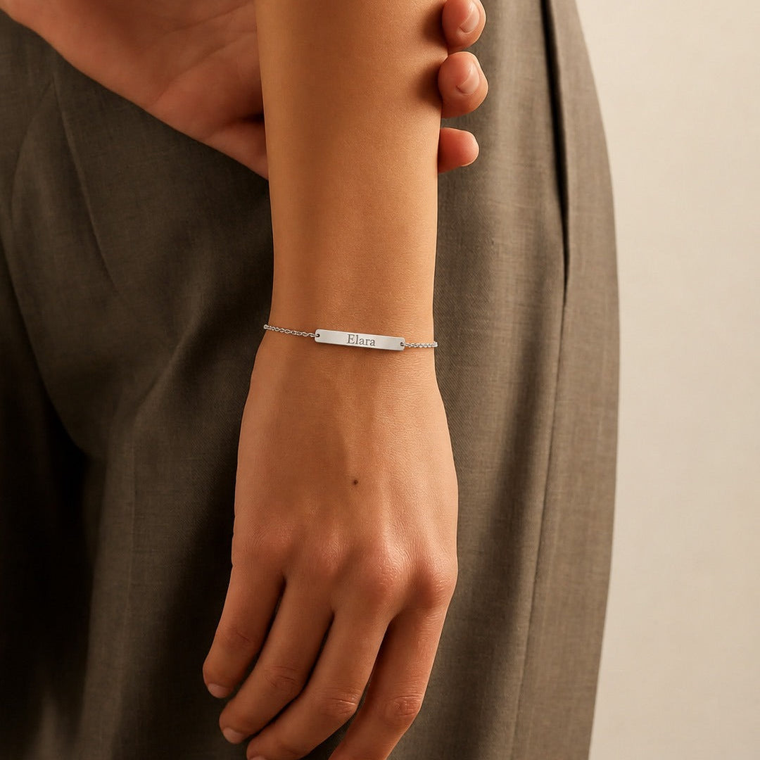 Custom Name Chain Bracelet