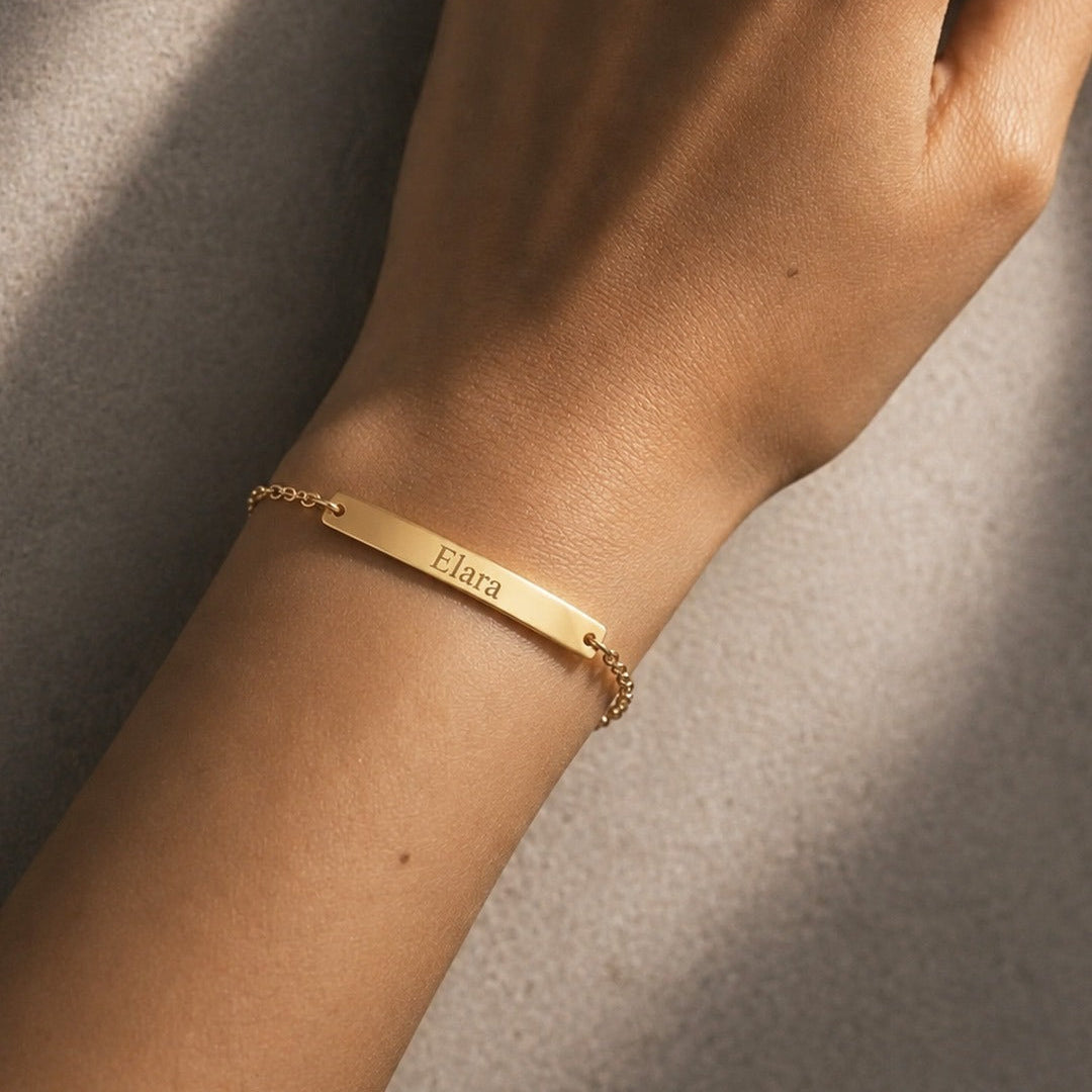 Custom Name Chain Bracelet