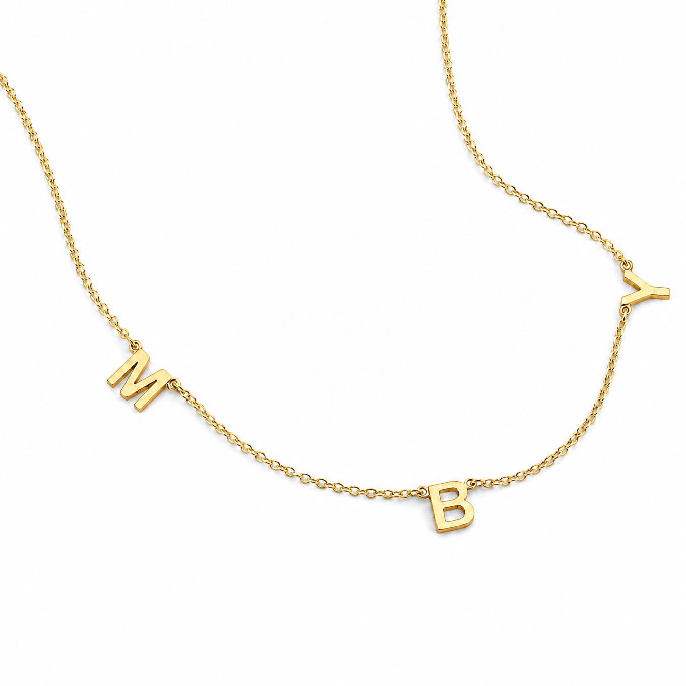 Multi Initial Necklace