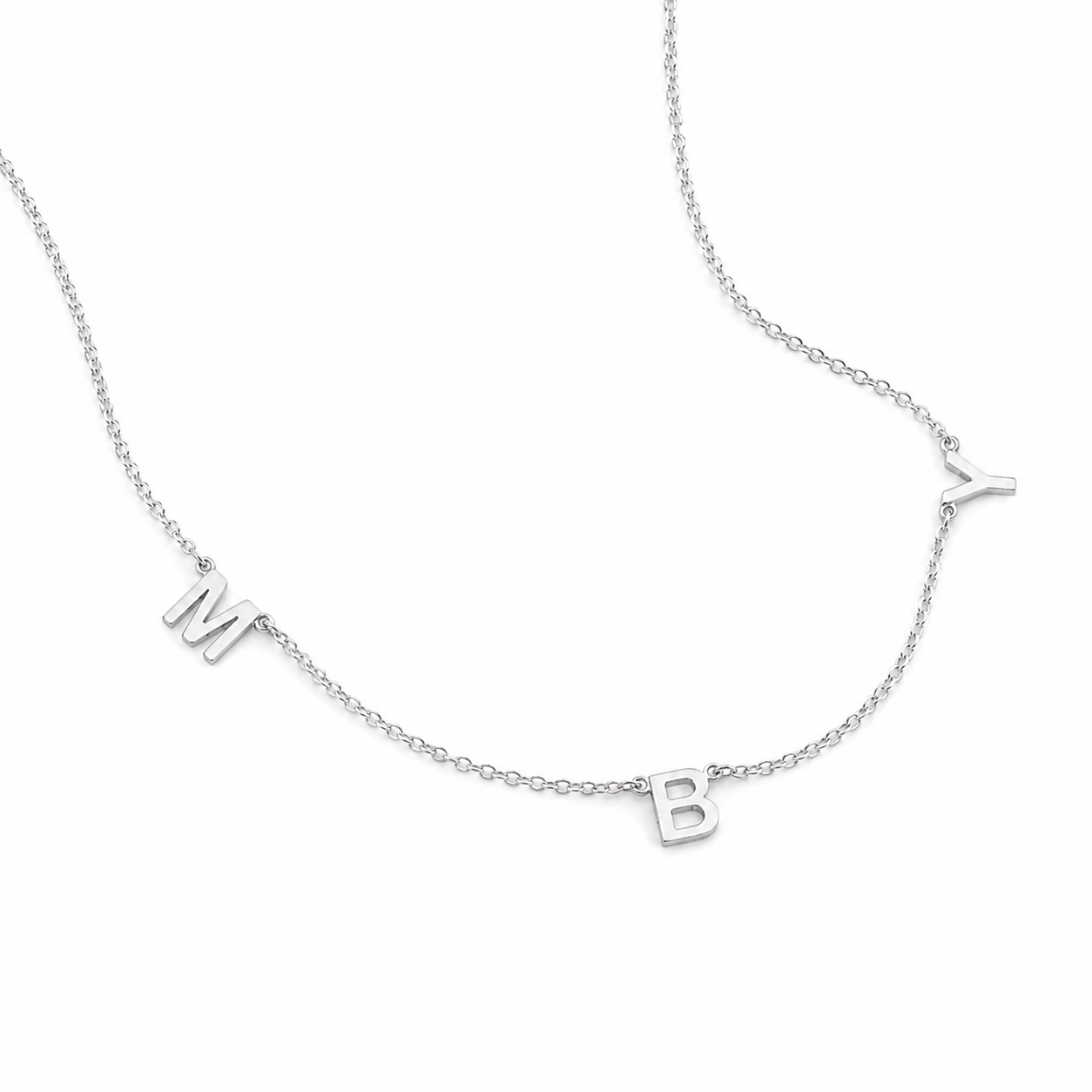 Multi Initial Necklace