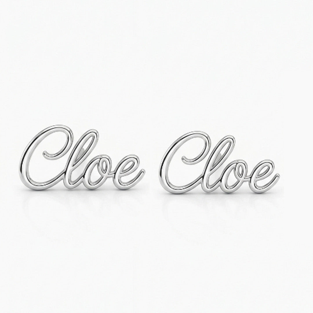 Custom Name Earrings