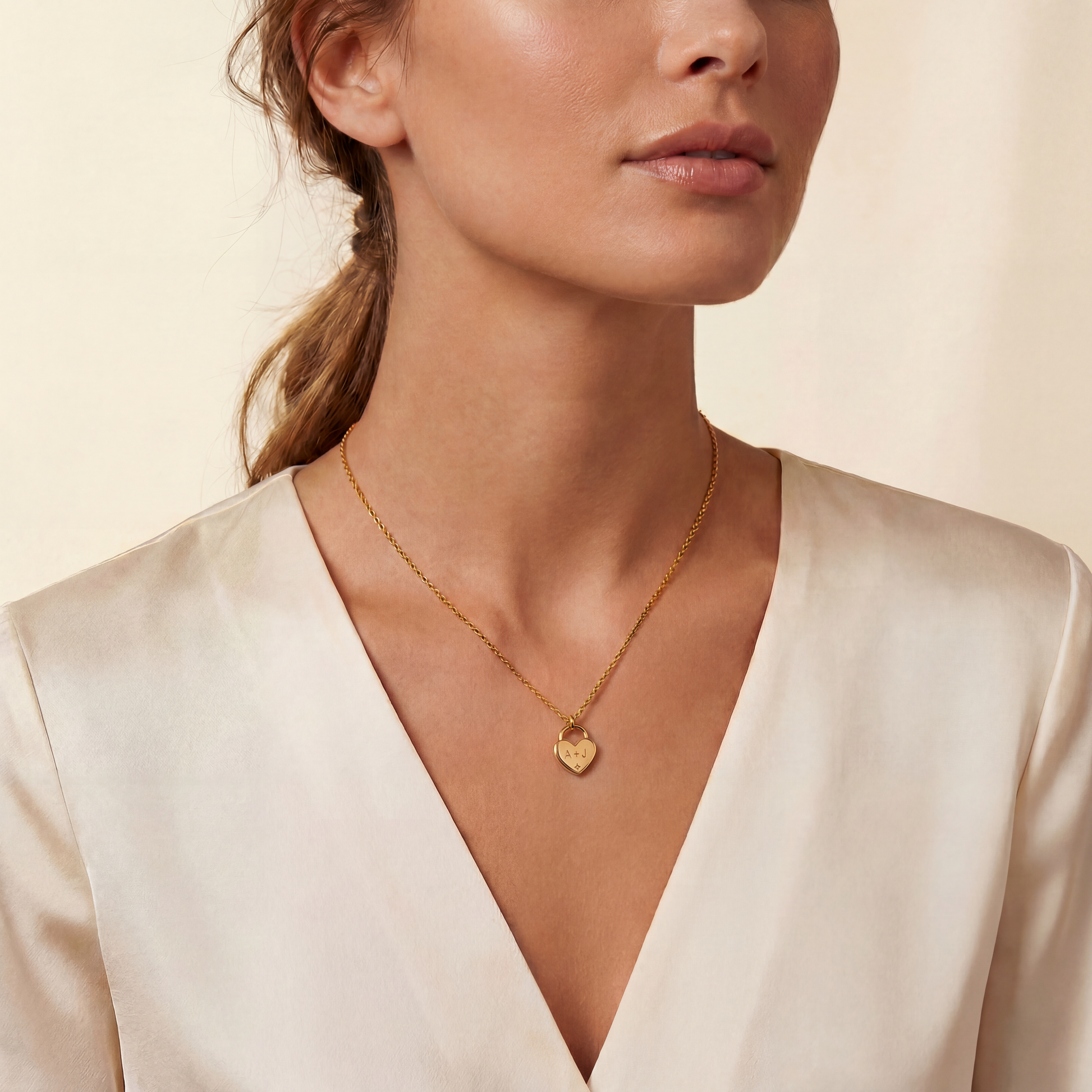 Heart Lock Necklace
