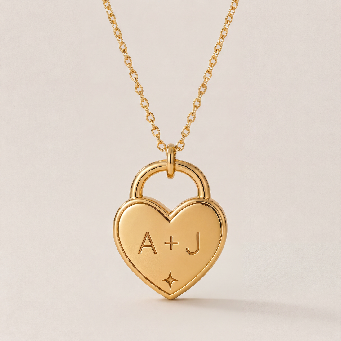 Heart Lock Necklace