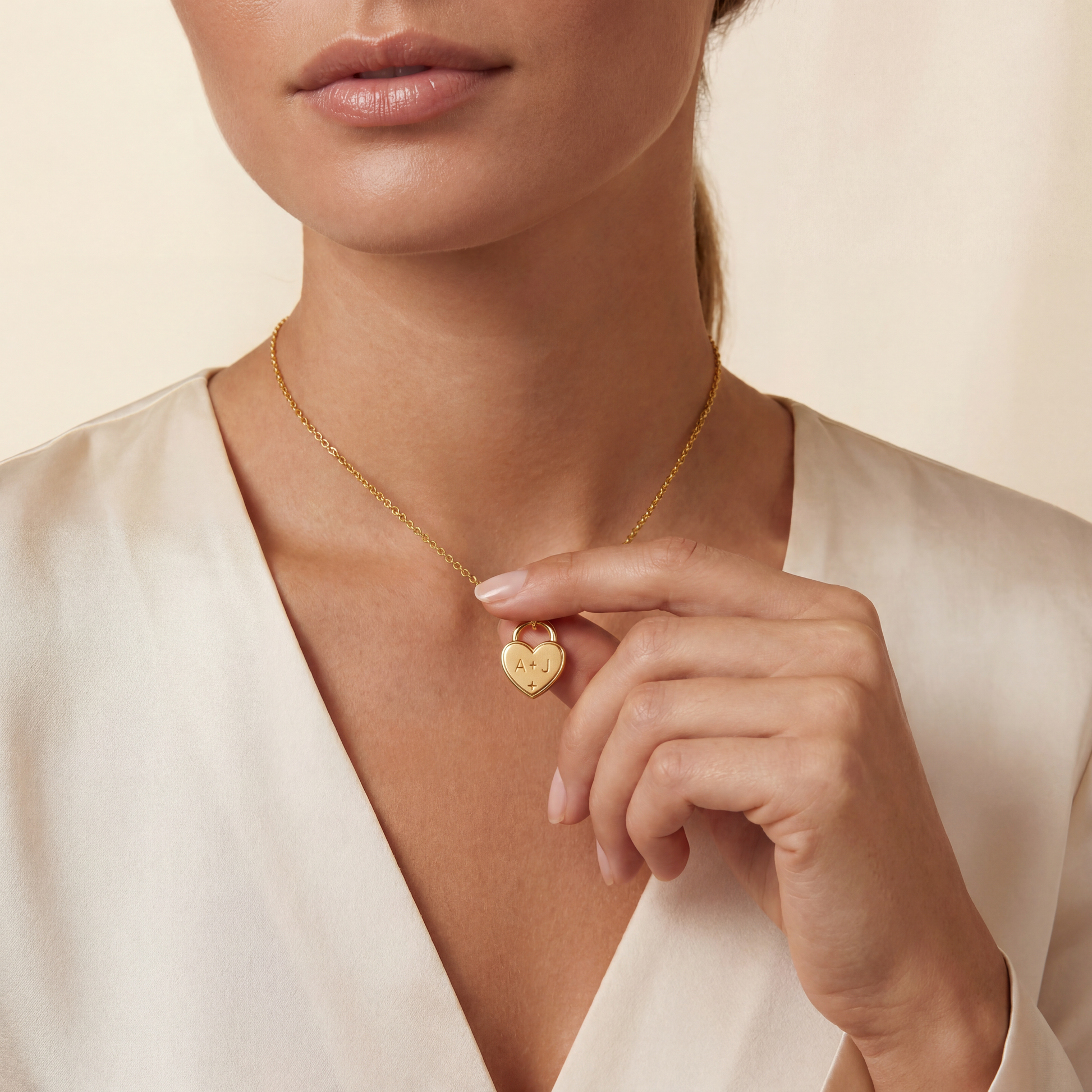 Heart Lock Necklace