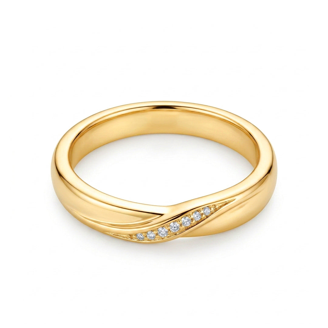 Eternal Ripple Custom Promise Ring