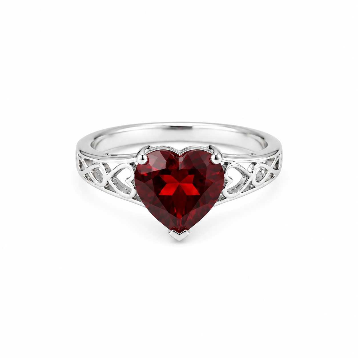 Infinity Love Heart Ring
