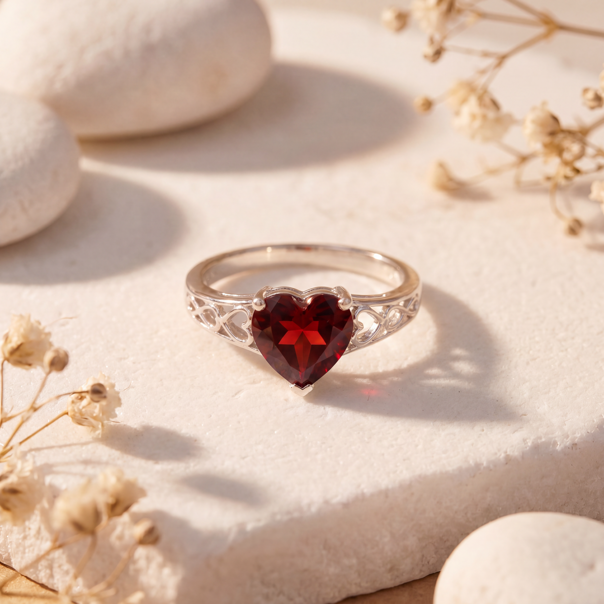Infinity Love Heart Ring