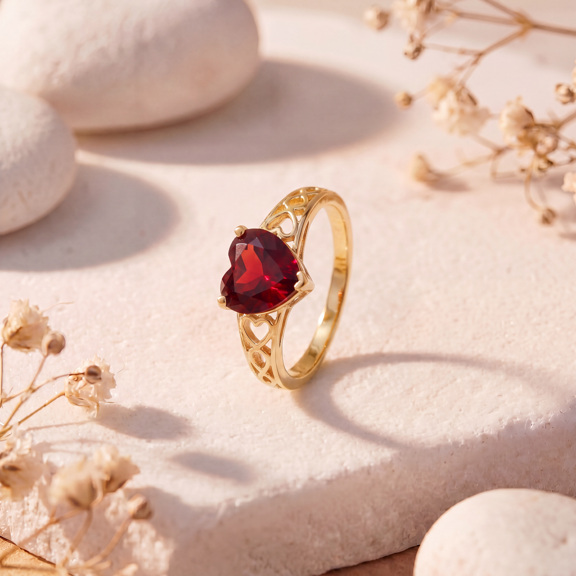 Infinity Love Heart Ring