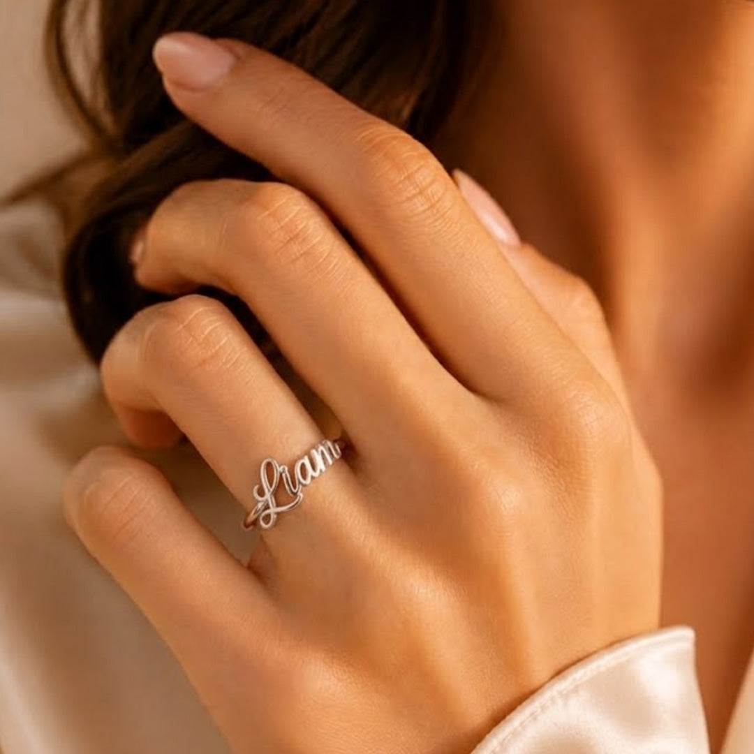 Custom Name Ring
