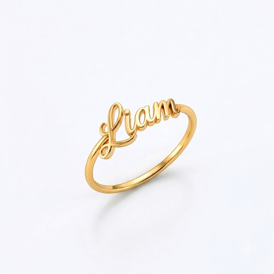 Custom Name Ring