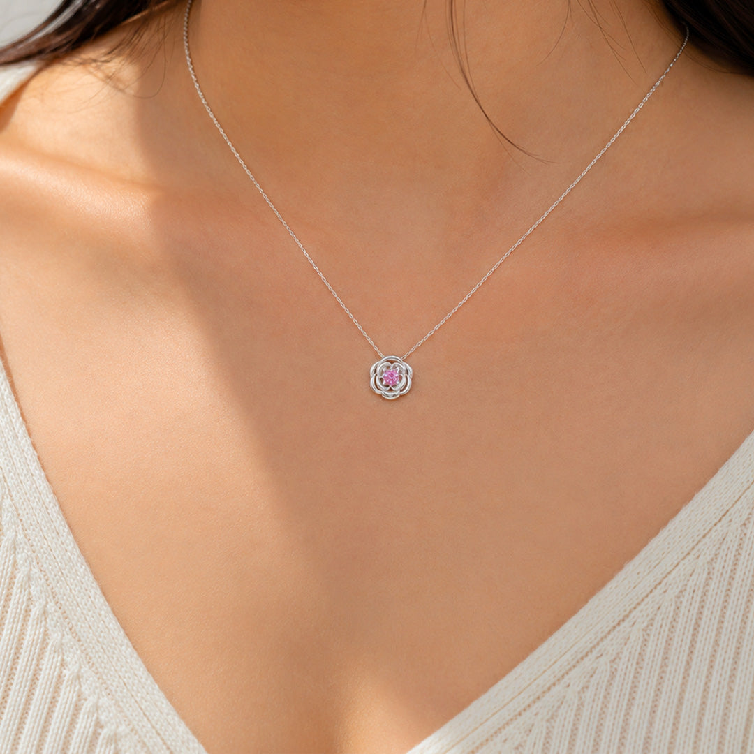 Rose in Bloom Necklace