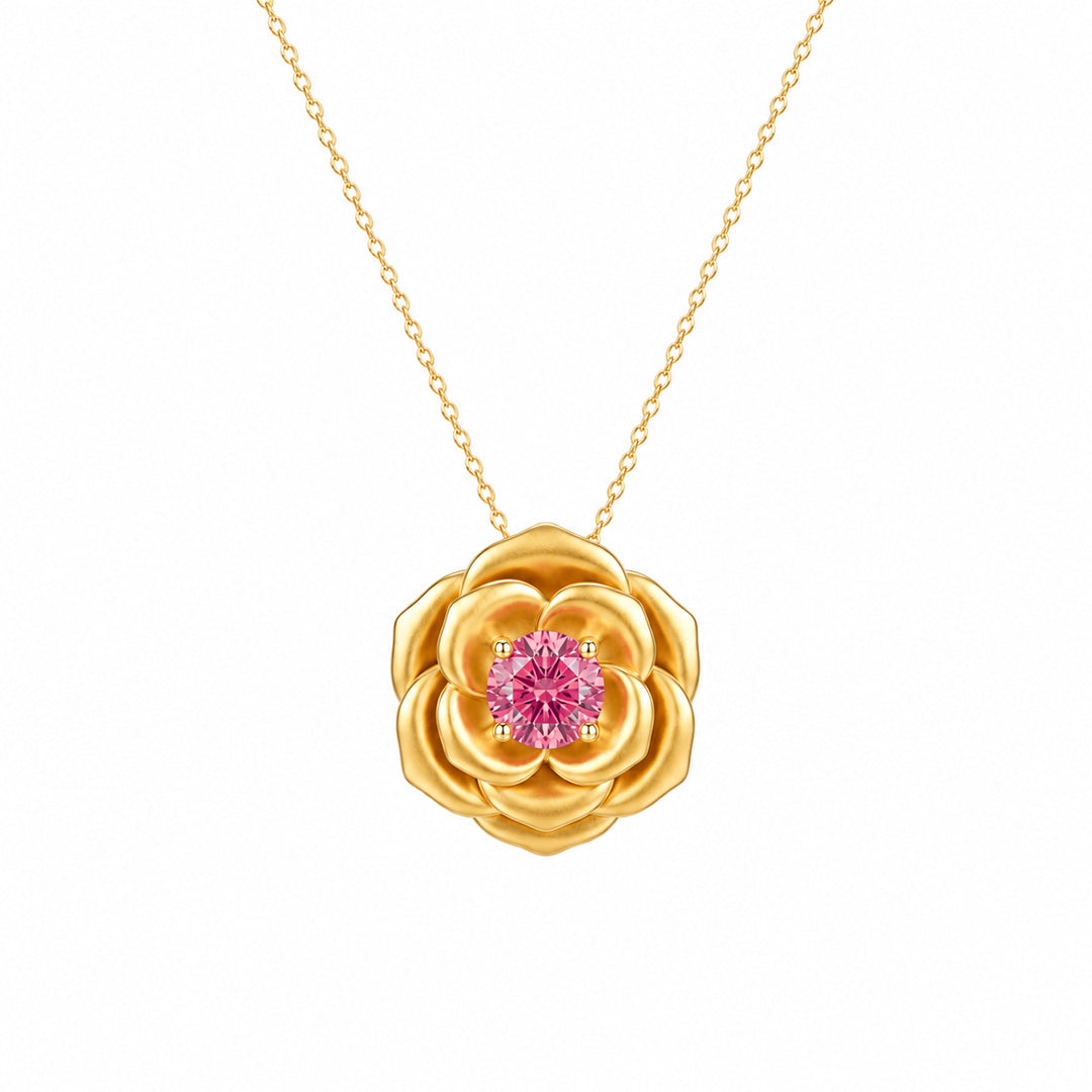 Rose in Bloom Necklace
