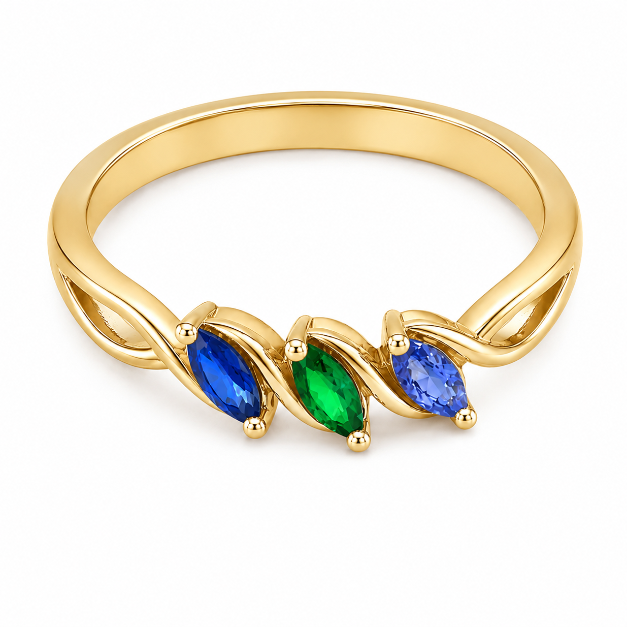 Marquise Birthstone Ring