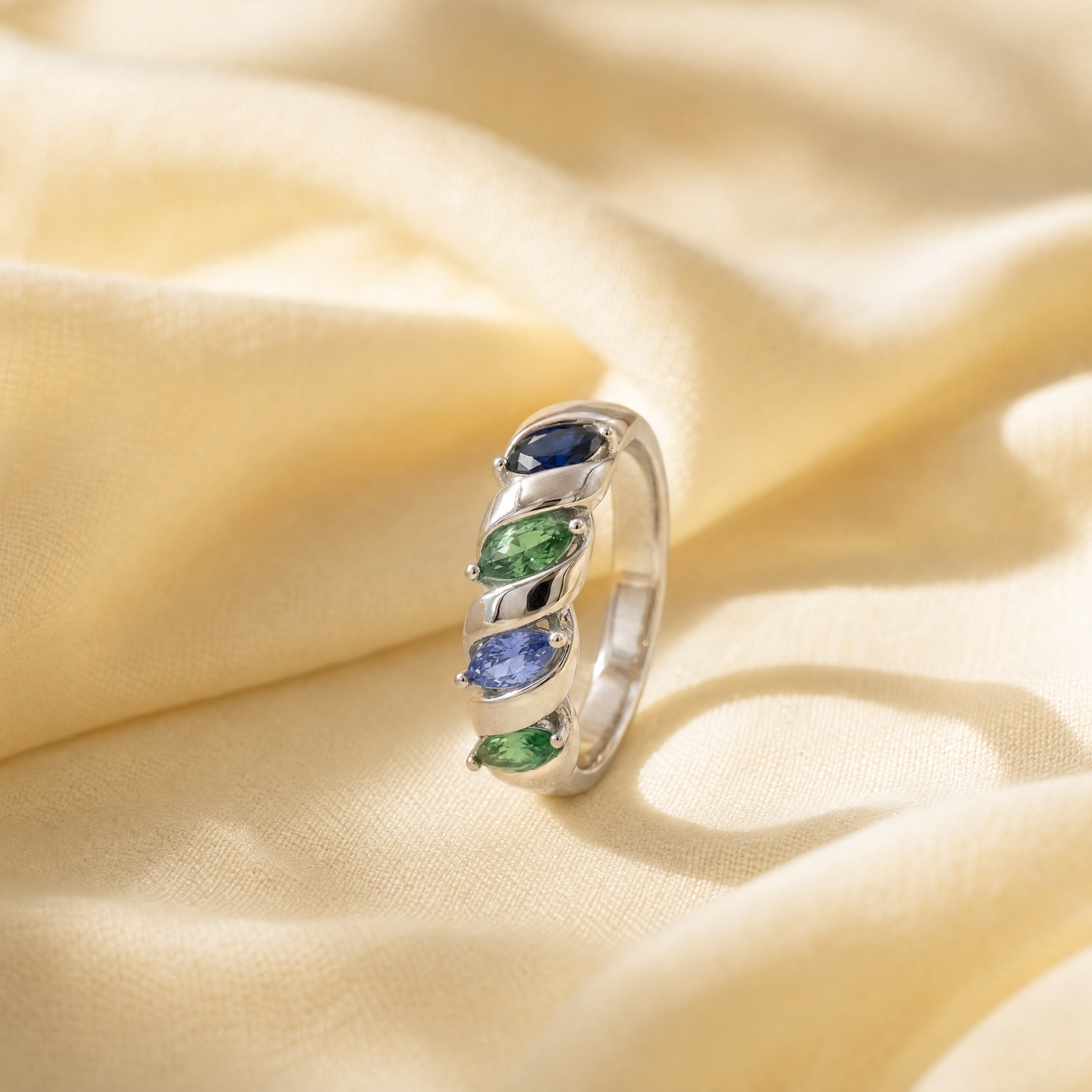 Marquise Birthstone Ring