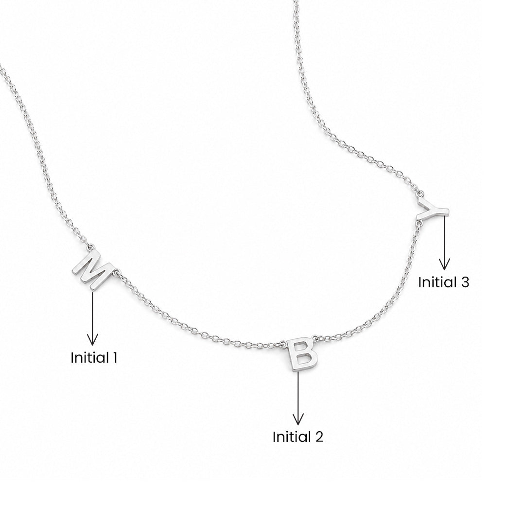 Multi Initial Necklace