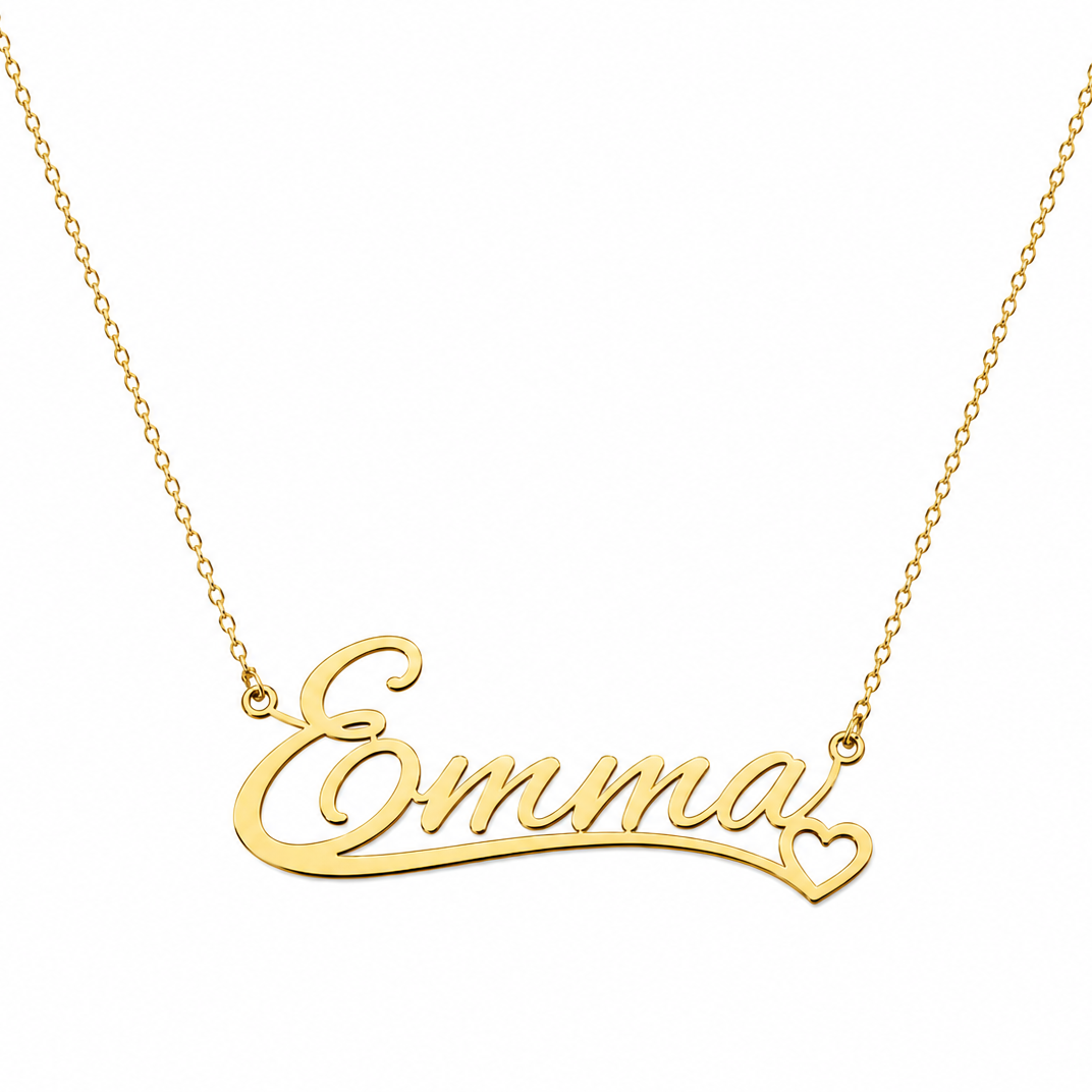 Custom Nameplate Necklace