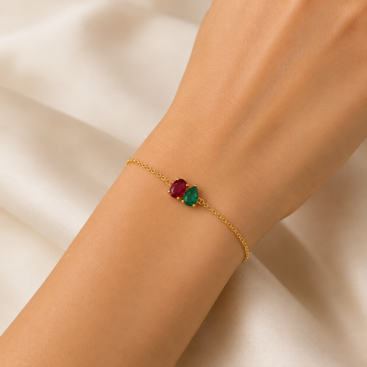 Custom Toi et Moi Bracelet